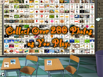 Word Wall - Collect over 200 photos as you play.